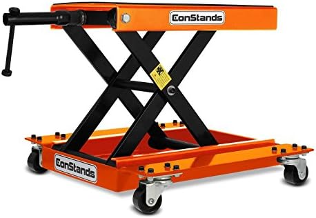 Motorrad Rangierhilfe Hebebühne Lift ConStands M orange