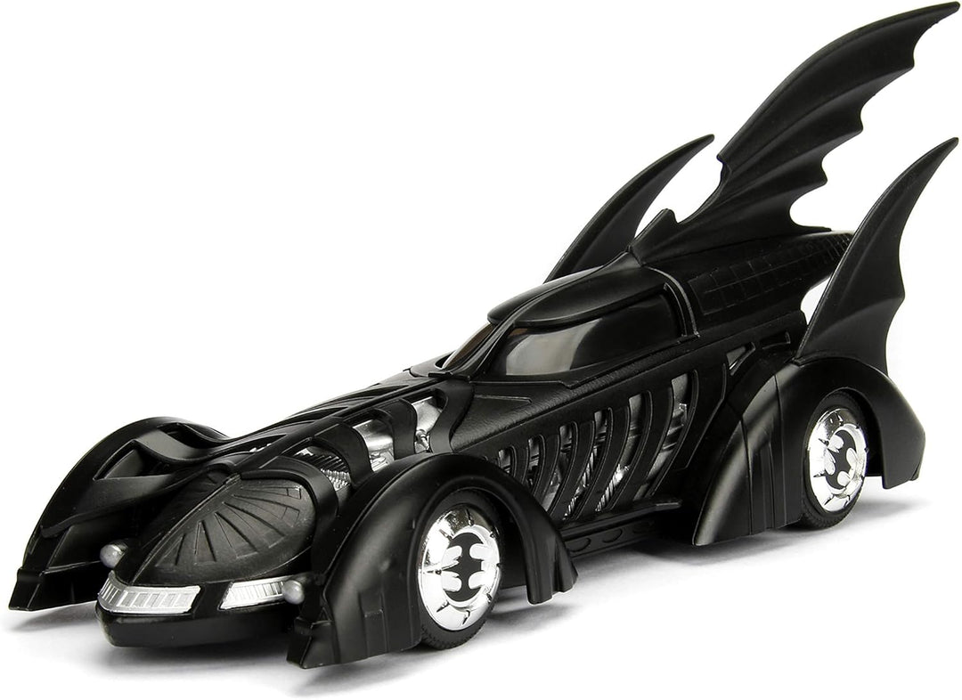 Modellbausatz Batmobile-Batman Forever 22 cm Massstab 1/24 mit Abbildung von Batman – 100% Original