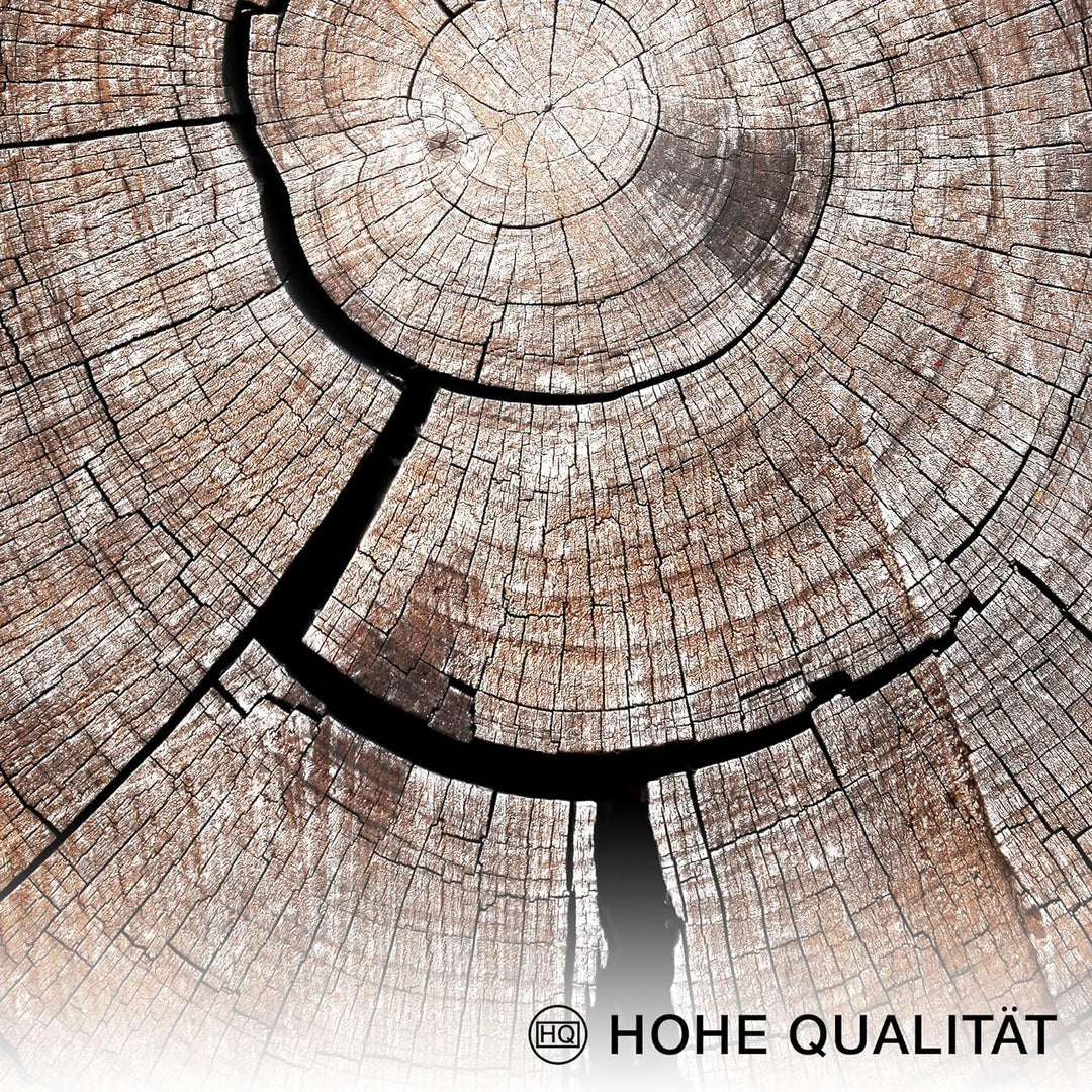 Novart Bilder Set - AUFHÄNGFERTIG - KEIN EXTRA RAHMEN BENÖTIGT - Landschaft Modern Natur Wald - Wohn