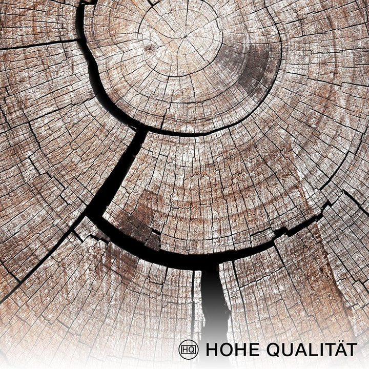 Novart Bilder Set - AUFHÄNGFERTIG - KEIN EXTRA RAHMEN BENÖTIGT - Landschaft Modern Natur Wald - Wohn