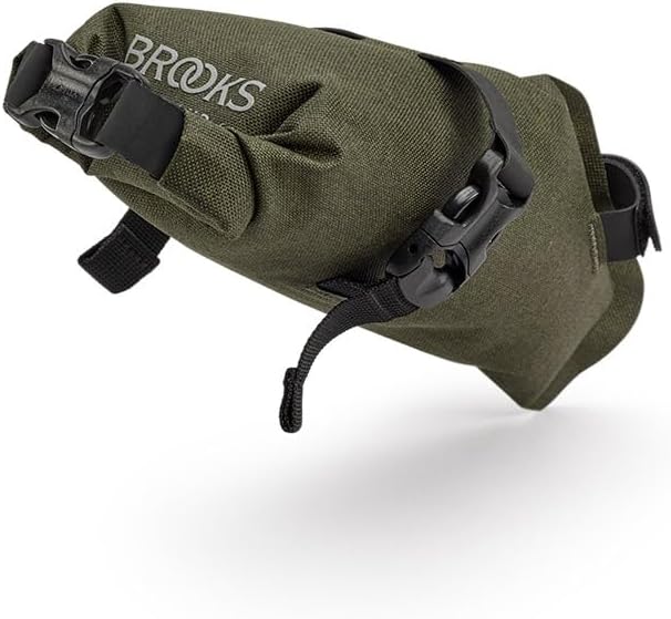 Brooks England Unisex-Erwachsene Saddle Roll Bag Scape Sattelrolltasche, Mud Green, Regular Mud Gree