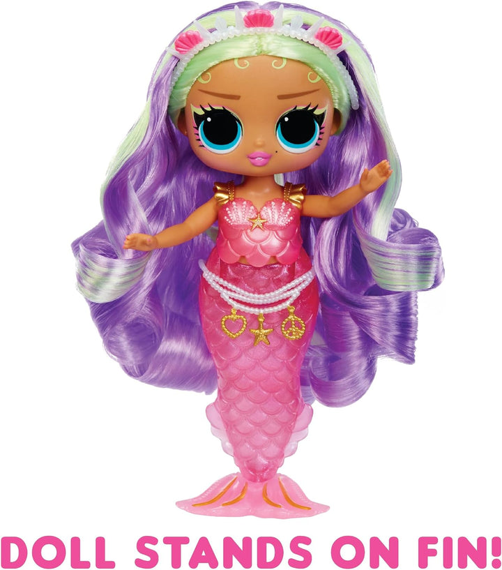 L.O.L. Surprise! Tweens - Mermaid Cleo Cove - Modepuppe mit Farbwechselndem Schwanz, Beweglicher Flo