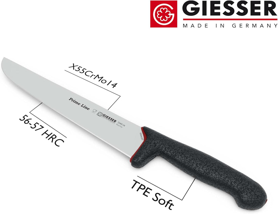 Giesser seit 1776 - Made in Germany - Chinesisches Kochmesser orange 24 m, 24 m