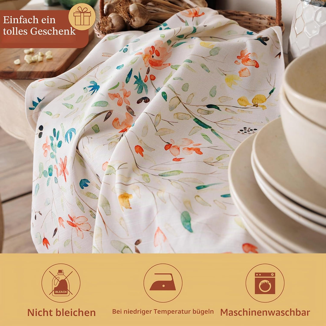 Maison d' Hermine Colmar 100% Baumwolle Set von 2 Multi-Purpose Küchenhandtuch | Bar Handtücher | Fr
