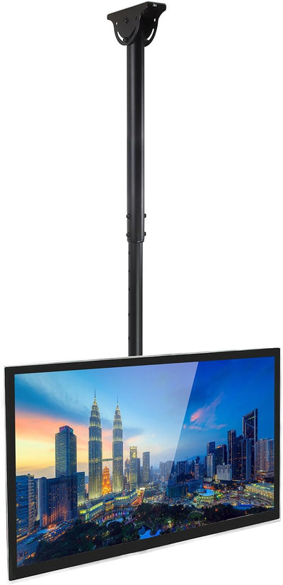 Mount-It! Deckenhalterung für TV-Fernseher - passend für 101-177cm (40 42 47 50 55 60 70-Zoll) Flach