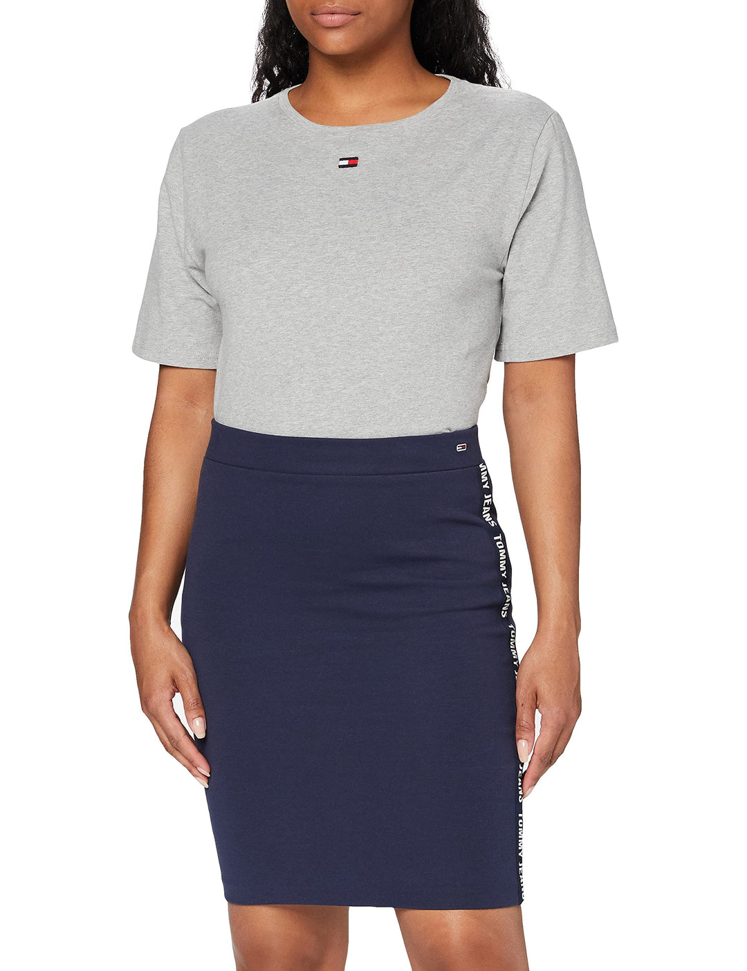 Tommy Jeans Damen Tjw Bodycon Skirt Rock, Twilight Navy, 36 EU, S Twilight Navy