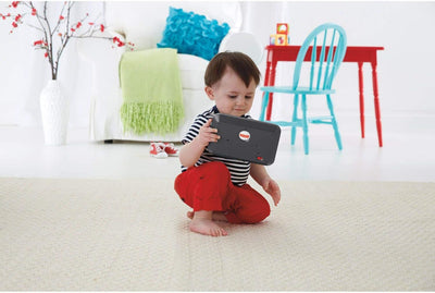 Fisher-Price Lernspass, Lernspielzeug für Kleinkinder, Smart Stages Tablet Computer-Attrappe mit Mus