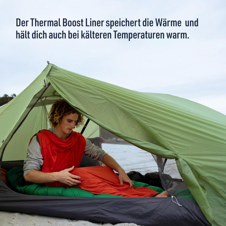 Sea to Summit Reactor Isolierte Schlafsackeinlage Extrem kompakt (78 x 31,5 cm), Extrem kompakt (78
