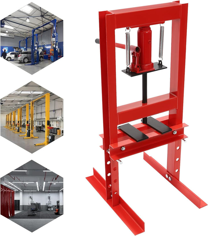 6T Hydraulische Werkstattpresse, Hydraulische Presse, Hydraulische Presse mit Platten kann Metall bi