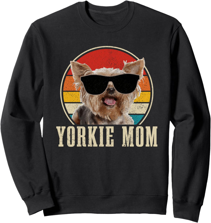 Yorkshire Terrier Vintage Yorkie Hund Lustig Sweatshirt