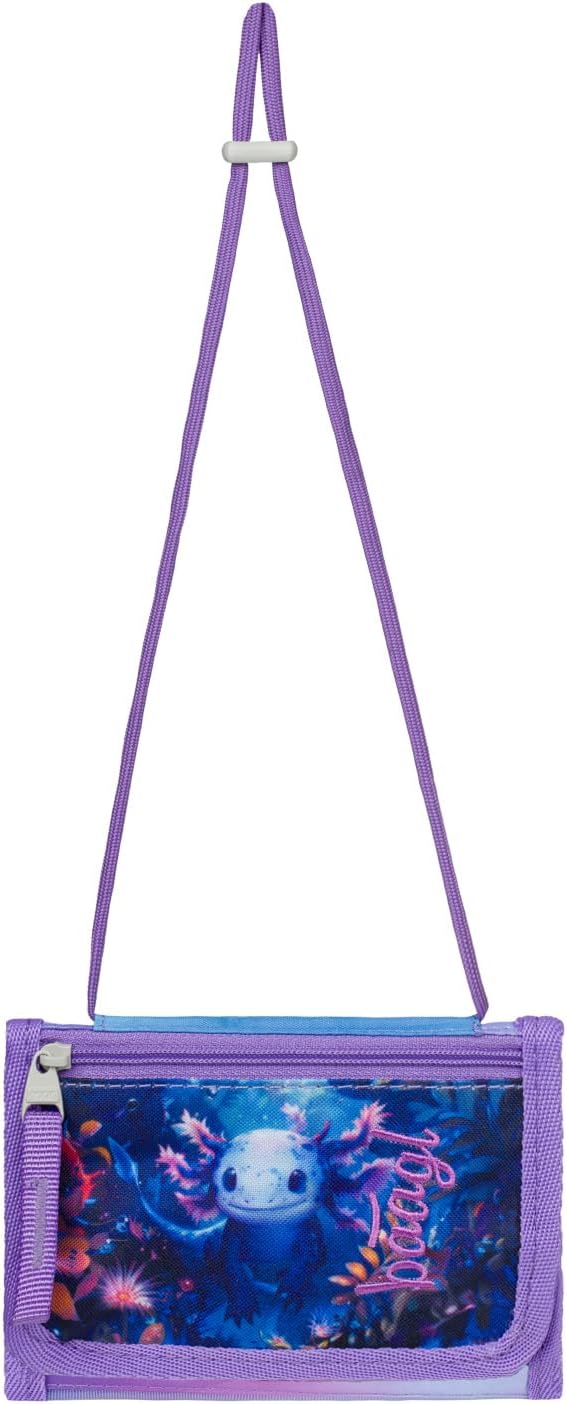 Baagl Schulranzen Mädchen Set 5 Teilig (Ergo Schultasche für 1. Klasse, Mäppchen, Turnbeutel, Schürz