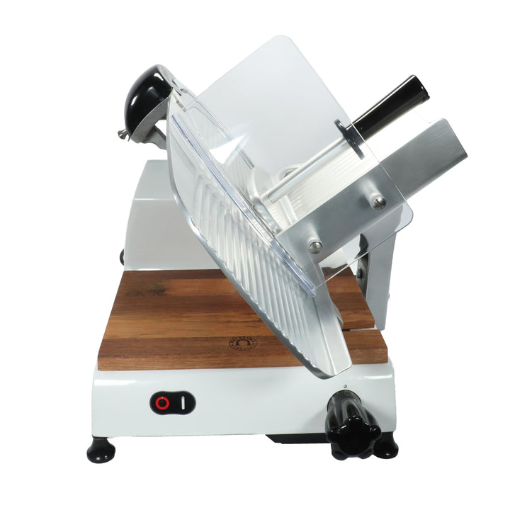 Berkel Red Line 300 Aufschnittmaschine rot - Schneidemaschine für die Küche inkl. handgefertigtes Ei