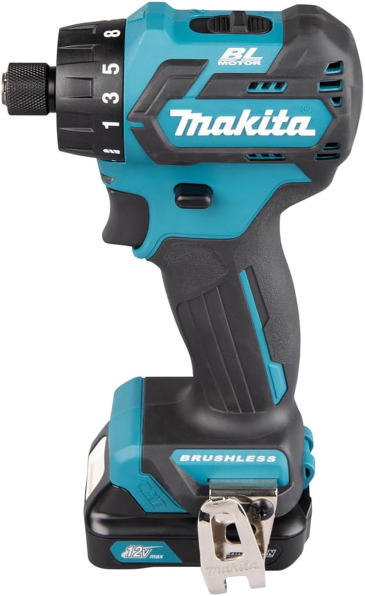 Makita Df032Dsaj Drill Schwarz, Blau 1 Kg - Drills (1 Cm, 2,8 Cm, 35 Nm, 21 Nm, 2,5 M/S², 450 Rpm)