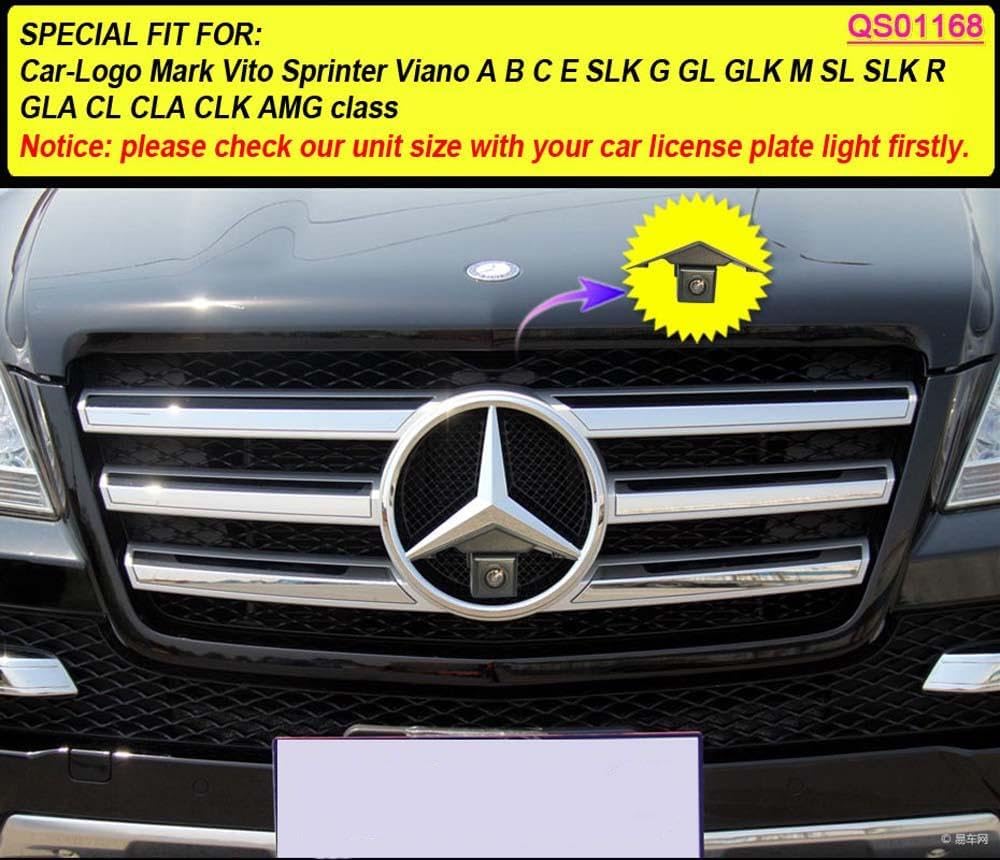 Fahrzeugspezifisches Auto Frontansicht Logo Eingebettetes Kamera-Parksystem mit CCD Wasserdicht IP67