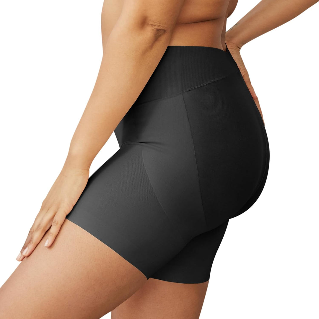 Maidenform Damen Oberschenkel-Shapewear L Schwarz, L Schwarz