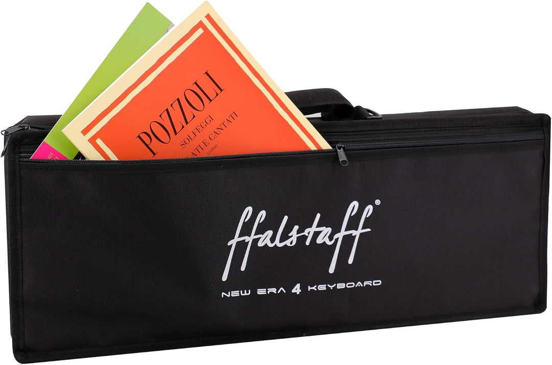 ffalstaff Halbstarre Tasche 65 x 23 x 7 cm mit Polsterung 10 mm, empfohlen für Keyboard CASIO SA50/5