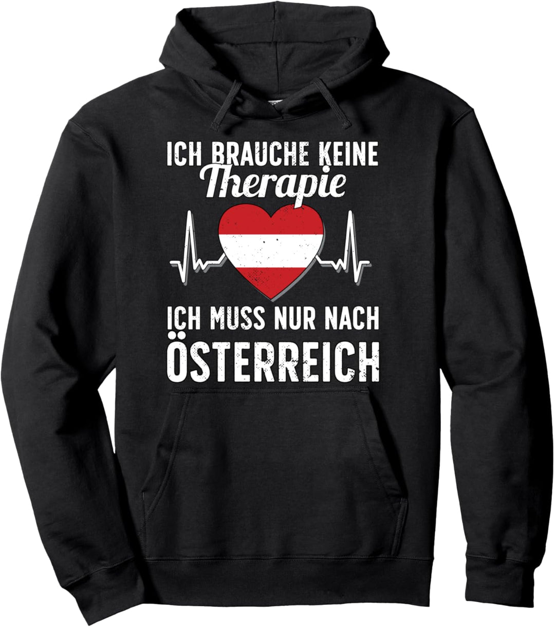 Österreichische Flagge I Österreich Urlaub I Österreich Pullover Hoodie