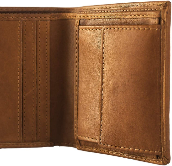The Chesterfield Brand Leder Portemonnaie Cognac Anas RFID Safe