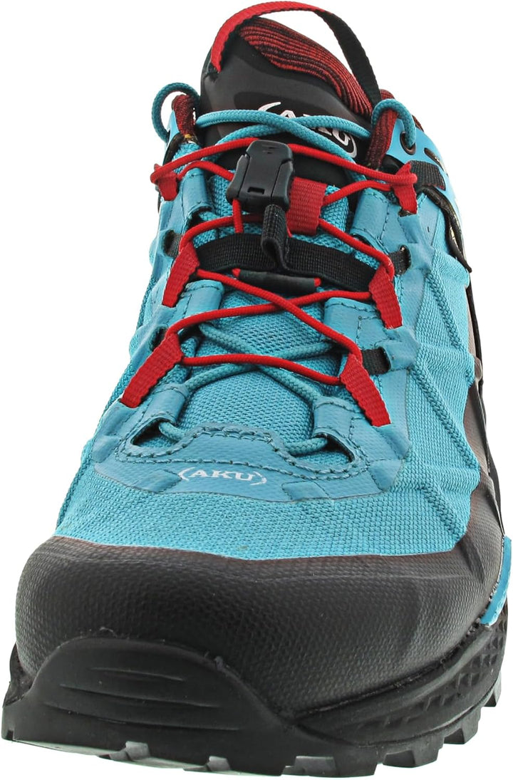 AKU Herren Rocket Dfs GtxSneaker 41.5 EU Blau Schwarz Turquoise Black, 41.5 EU Blau Schwarz Turquois