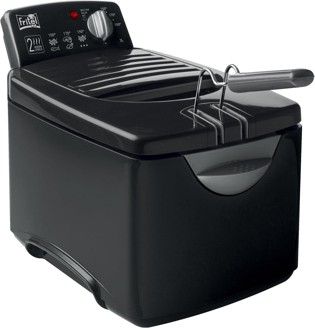 FRITEL Friteuse Turbo SF 4178M - Doppelwiderstand - 3 Liter - 2300W