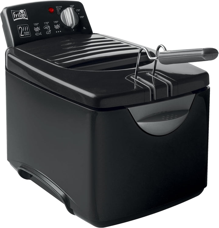 FRITEL Friteuse Turbo SF 4178M - Doppelwiderstand - 3 Liter - 2300W