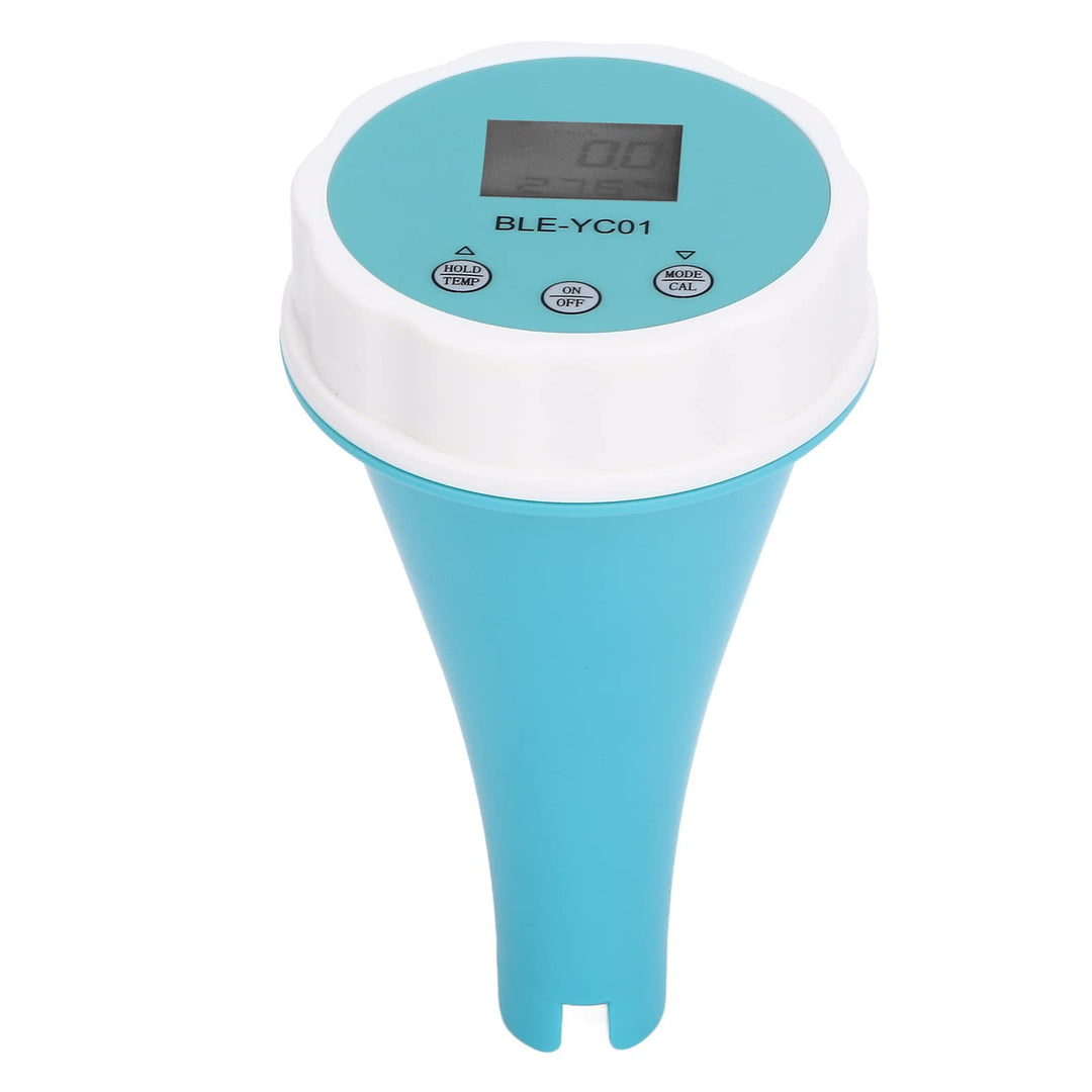 Digitales PH Messgerät, 6 in 1 PH Wert Messgerät Pool, Bluetooth Wassertester PH EC TDS ORP Temp Mon