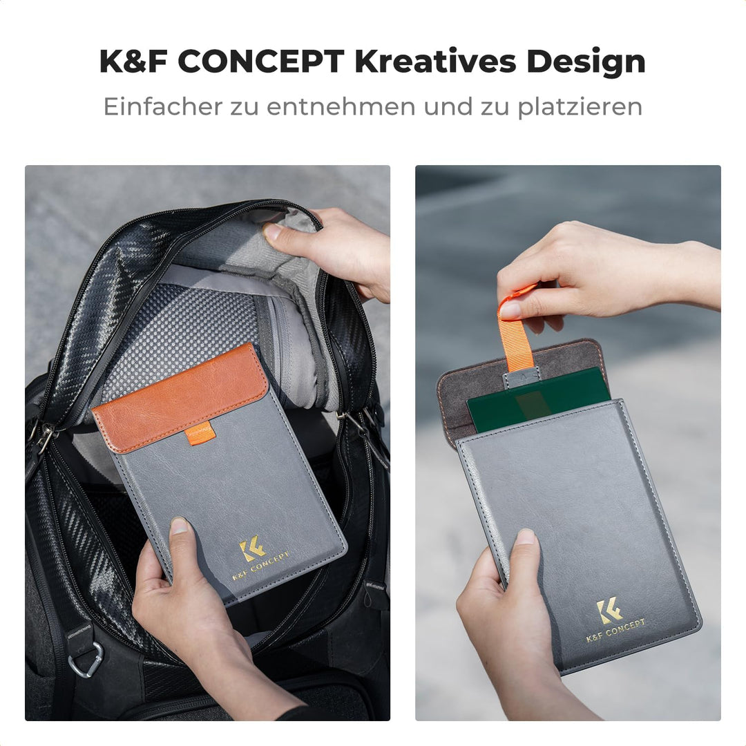 K&F Concept Nano-X GND8 Hard 0,9 (3-Blenden) Verlaufsfilter 100x150mm Rechteckfilter aus Optisches G