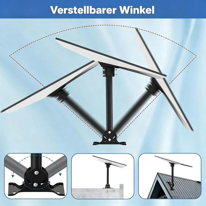 Starlink Halterung Gen 3 Satz - I-THERA-U Starlink Standard V3 Einstellbare Starlink Lange Wandhalte