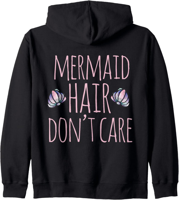 Mermaid Hair Don't Care Kapuzenjacke