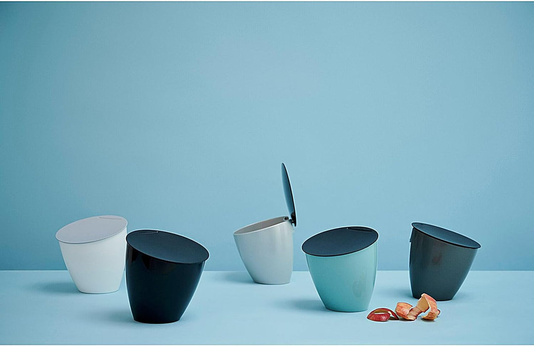 Mepal - Küchenabfalleimer Calypso - Kleiner Mülleimer mit Deckel - Komposteimer Küche - Ideal für di