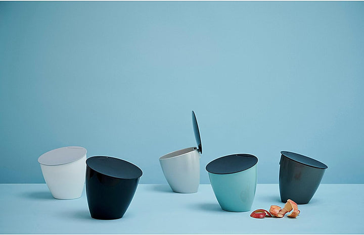 Mepal - Küchenabfalleimer Calypso - Kleiner Mülleimer mit Deckel - Komposteimer Küche - Ideal für di