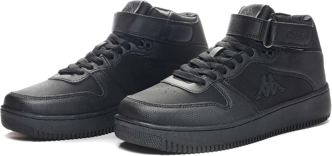 Kappa Unisex Logo Maserta Md VGymnastikschuh 40 EU Schwarz, 40 EU Schwarz