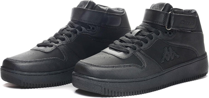 Kappa Unisex Logo Maserta Md VGymnastikschuh 40 EU Schwarz, 40 EU Schwarz