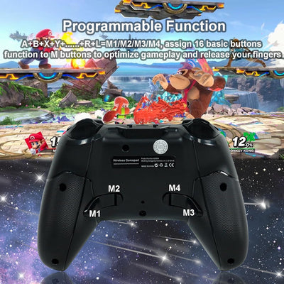 DuLingKer Switch Controller, Wireless Controller für Switch/Switch Lite/Switch OLED/Windows PC/Steam