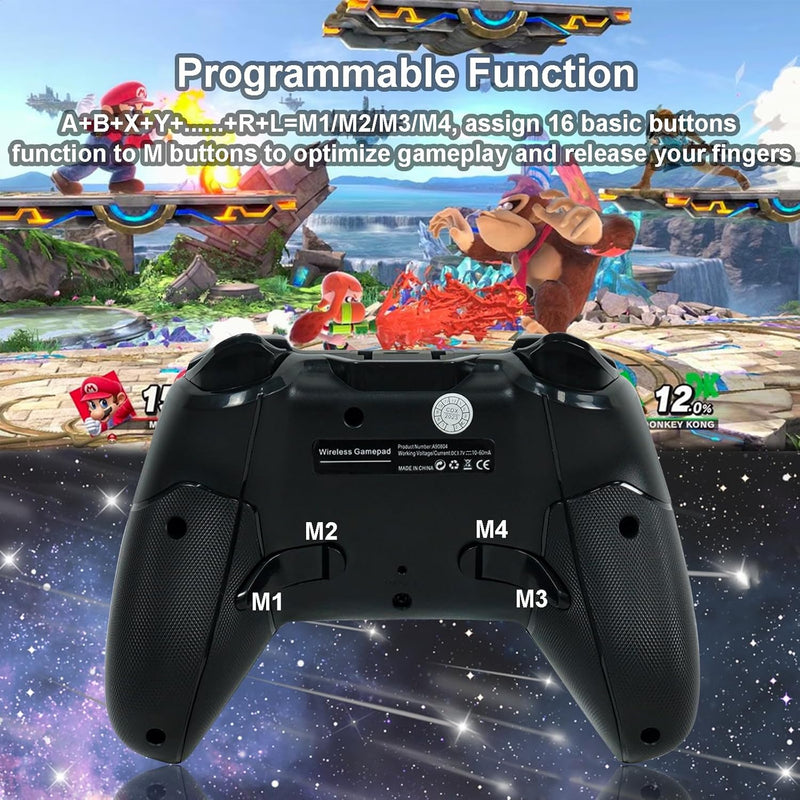 DuLingKer Switch Controller, Wireless Controller für Switch/Switch Lite/Switch OLED/Windows PC/Steam