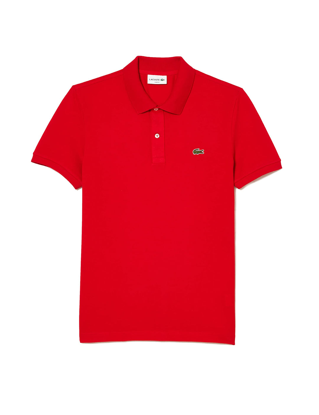 Lacoste Herren Polo-Shirt Kurzarm PH4012, Männer Polo-Hemd,2 Knopf,Slim Fit XS Rot (Rouge), XS Rot (
