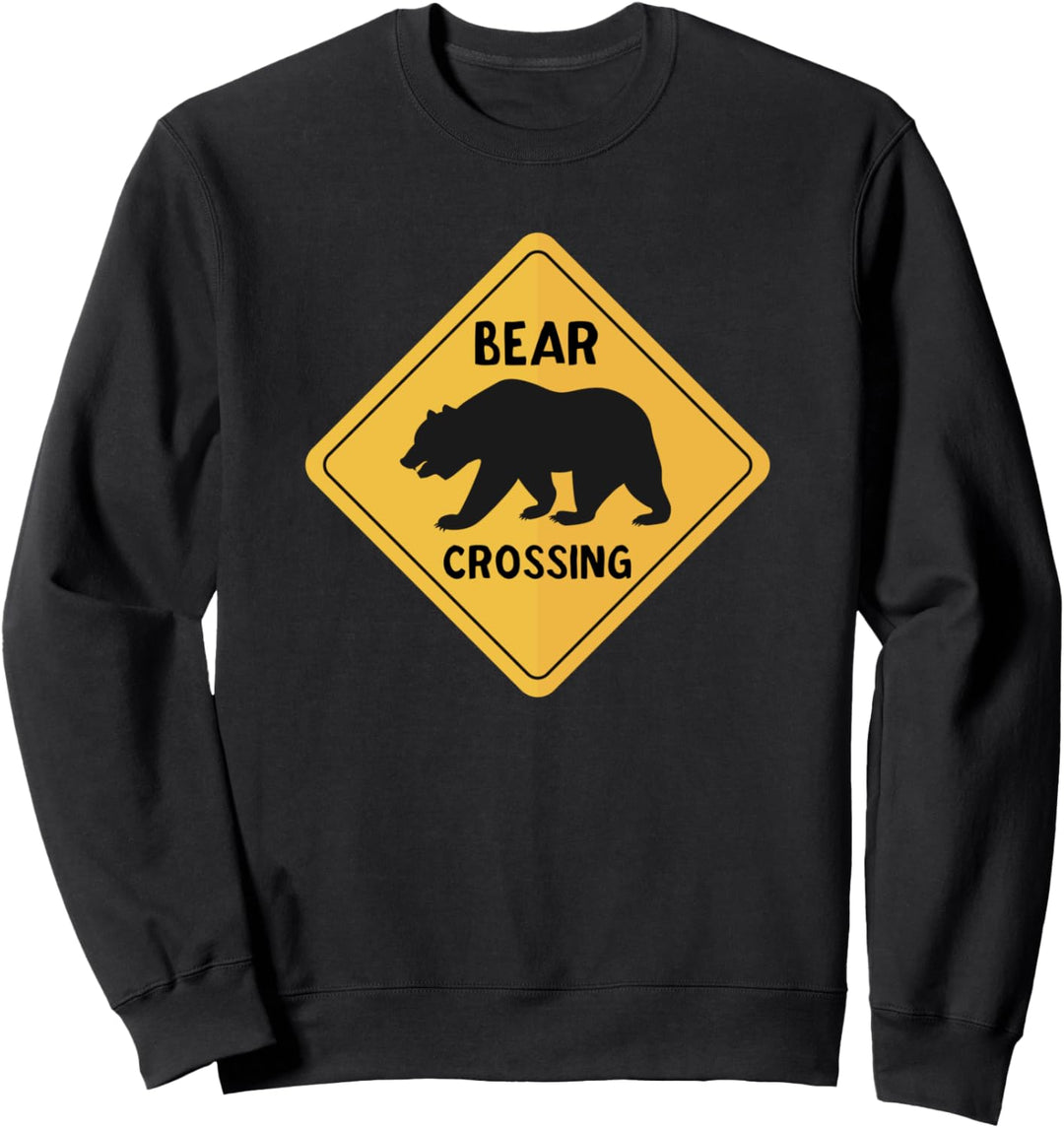 Bärenübergangschild Schwul Bär LGBT Gay Pri Sweatshirt