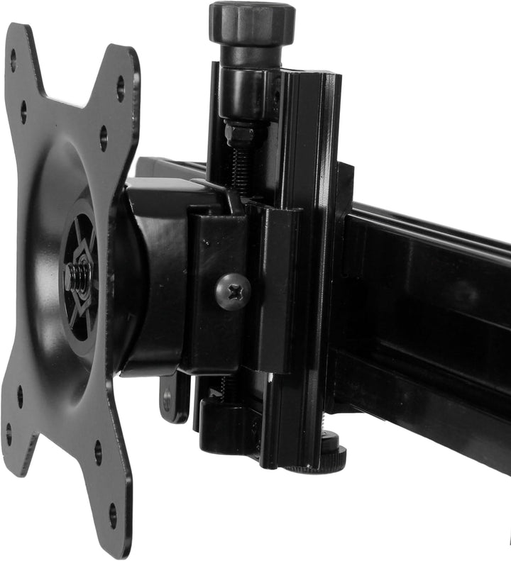 StarTech.com Dual-Monitorhalter - Monitor Halterung für zwei Displays Ständer Schwarz, Ständer Schwa