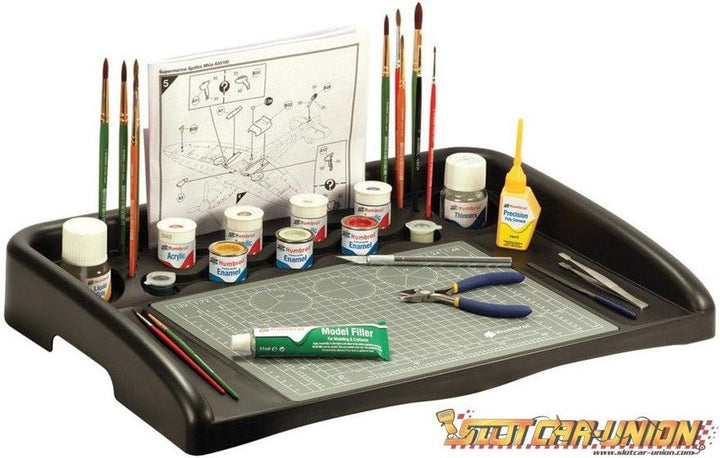 Humbrol AG9156 Arbeitsstation Modellbausatz, verschieden, 1 Stück (1er Pack)