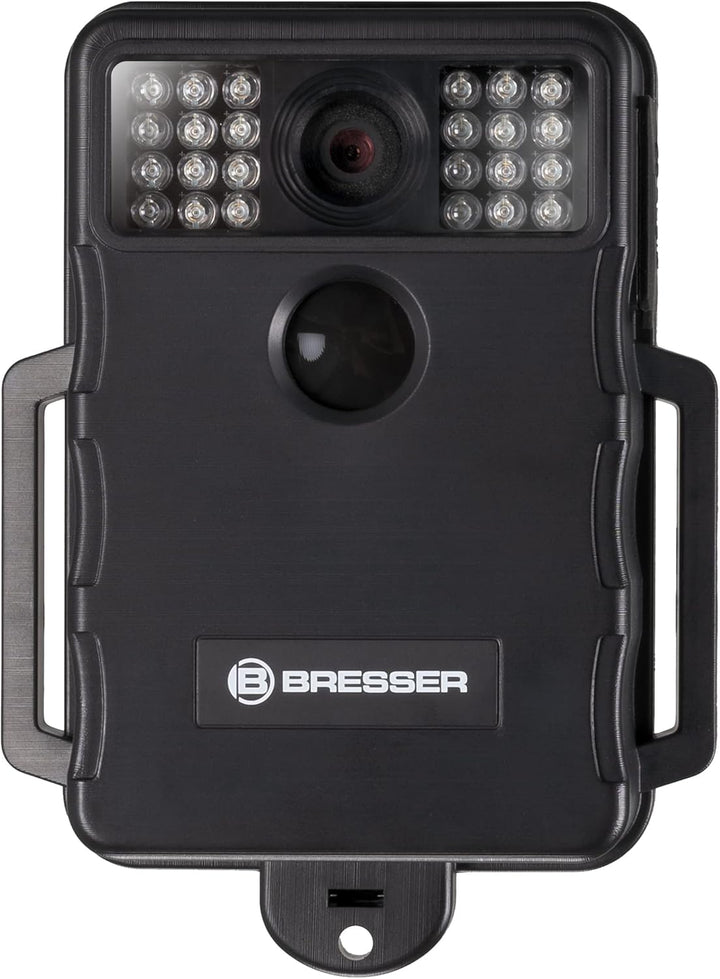 Bresser Wildkamera 5 MP Full-HD mit PIR-Bewegungssensor, Infrarot-LED-Beleuchtung, Wasserdicht IP65,