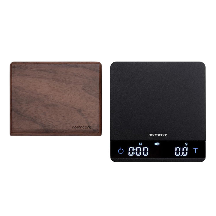 Normcore Kaffeewaage mit Timer, Espressowaage, Barista Waage, Coffee Scale, 2000 g x 0.1g Exakte Fei