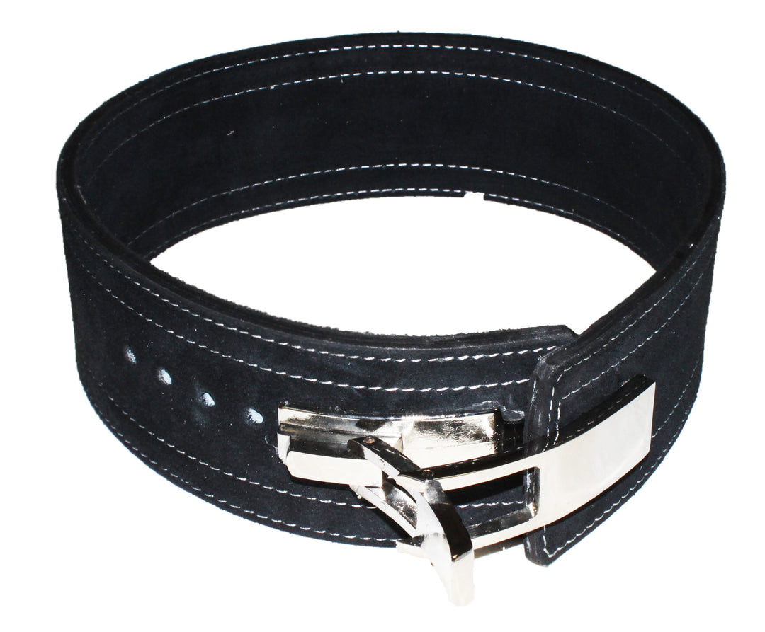 lisaro KDK Gürtel/Profi Wettkampfgürtel aus Leder mit Pressschnalle, 10 MM KDK Powerlifting Gürtel [