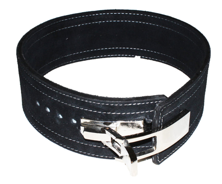 lisaro KDK Gürtel/Profi Wettkampfgürtel aus Leder mit Pressschnalle, 10 MM KDK Powerlifting Gürtel [
