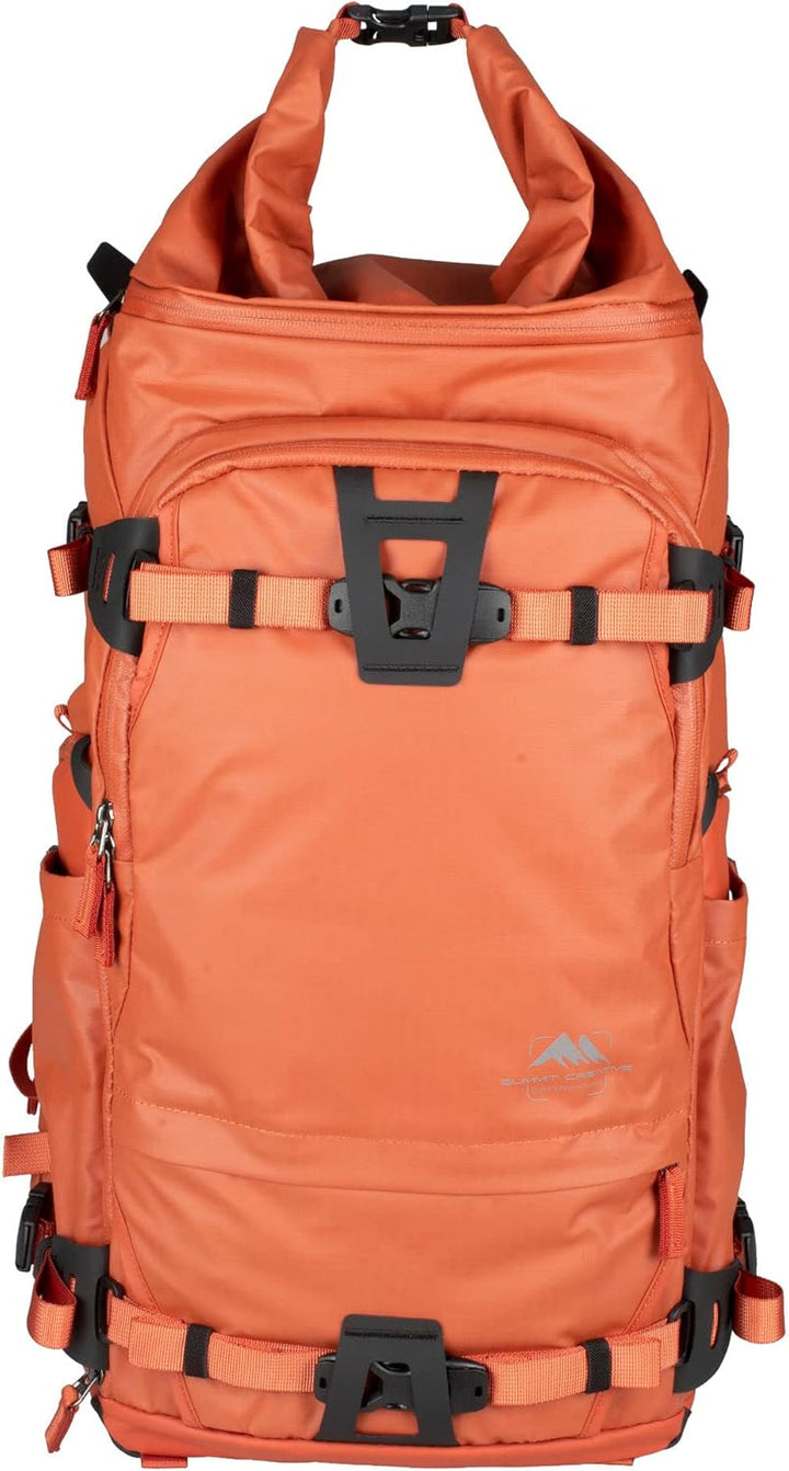 Summit Creative TENZING Roll-Top-Kamerarucksack 30L Orange, 30L Orange