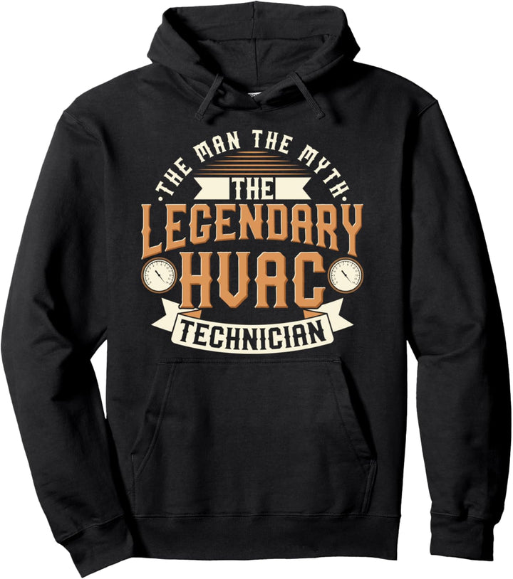 Heizungsbauer The Man The Myth The Legendary HVAC Techniker Pullover Hoodie