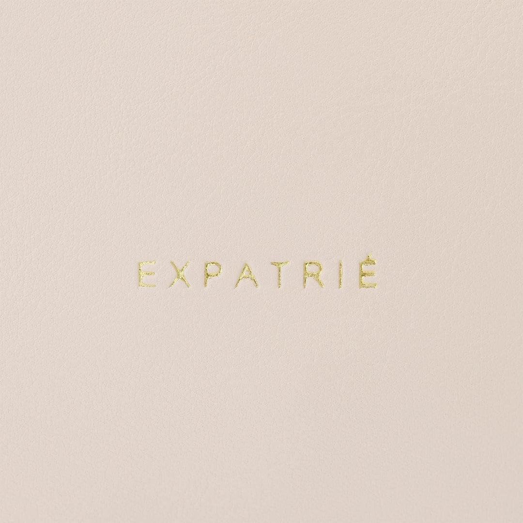 Expatrié Bauchtasche Damen Beige - Justine - Brusttasche für Reise, Festival & Sport - Stylische Bum