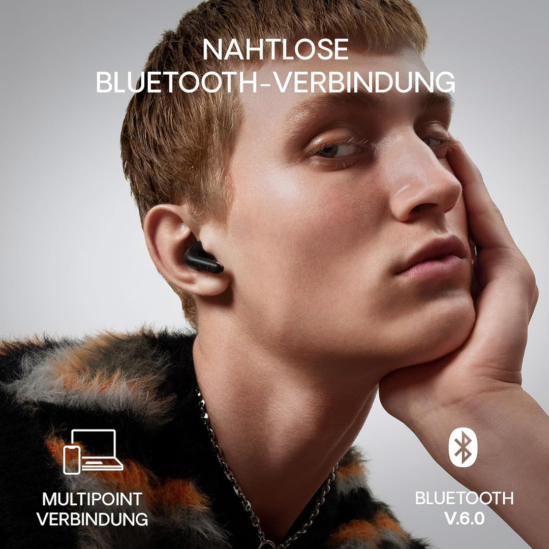 Urbanista Kabellose Bluetooth Kopfhörer In Ear, Noise Cancelling InEar und Multipoint-Verbindung, 32