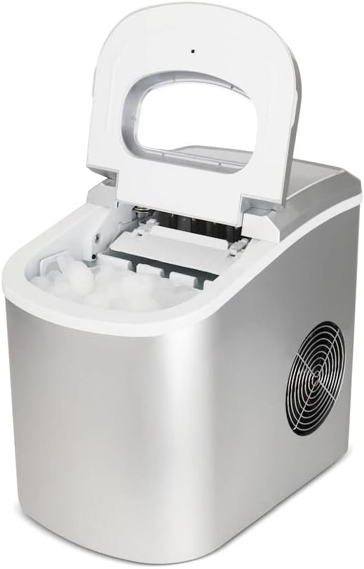 Wilfa FROSTBITT Eiswürfelmaschine - stellt 70 Eiswürfel pro Stunde und bis 12 kg Eis pro Tag her, kl