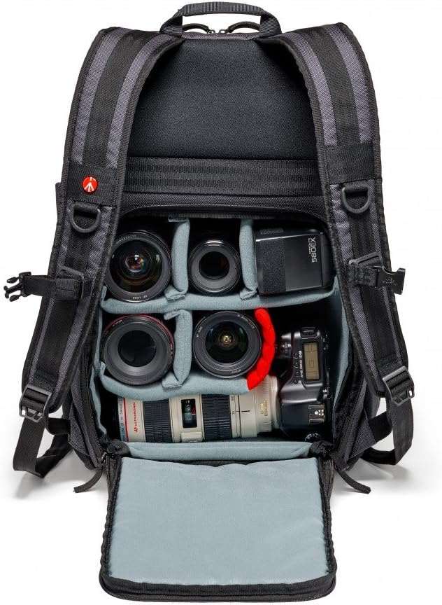 Manfrotto Kinderrucksäcke MB MN-BP-MV-50, Grau, 49 cm BP Mover 50, BP Mover 50