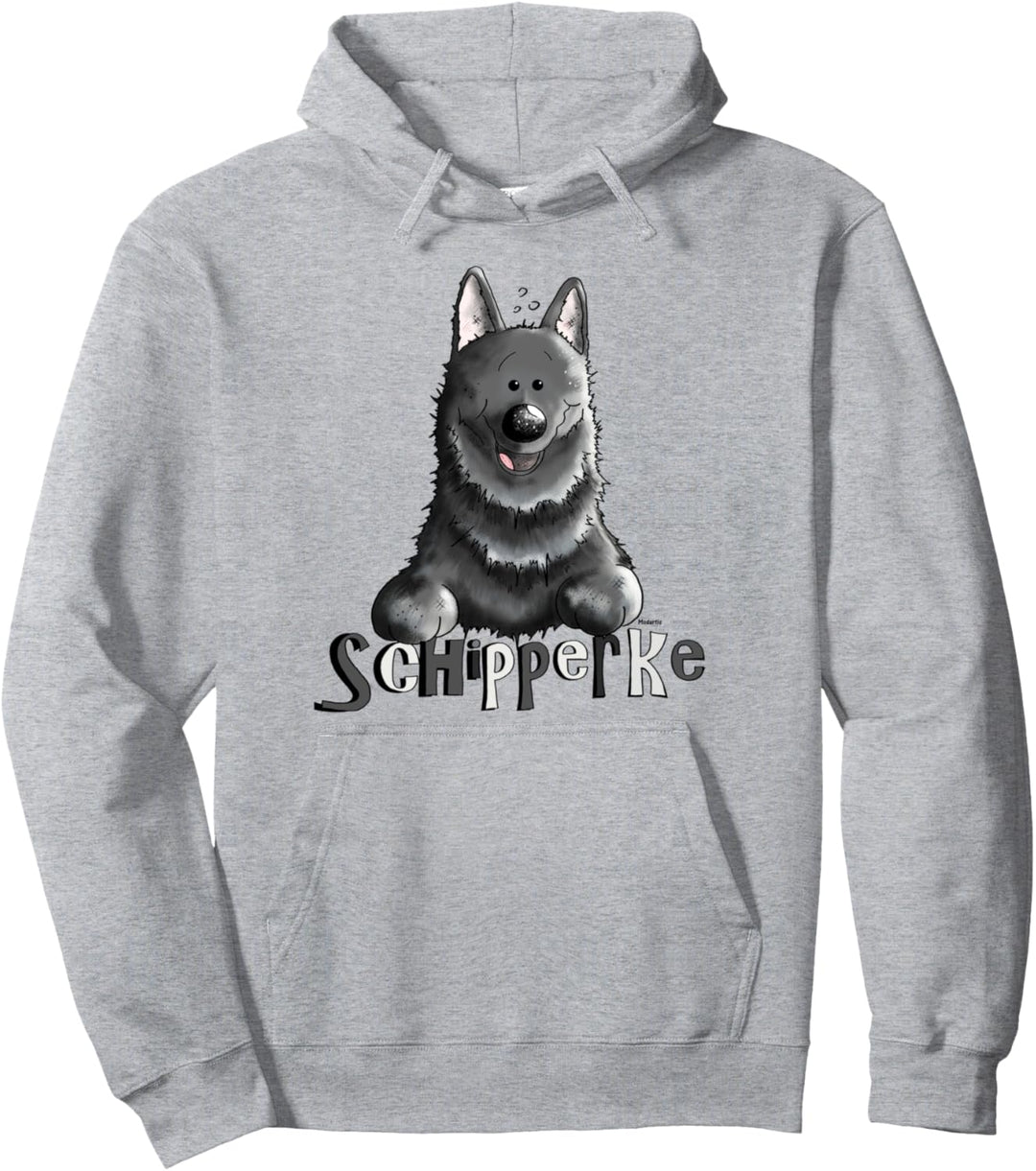Lustiger Schipperke I Belgischer Hütehund für Hundefreunde Pullover Hoodie